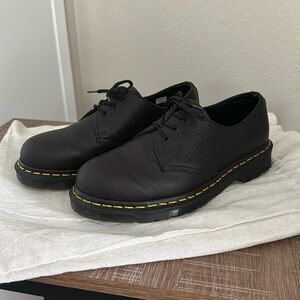 Dr Martens Made in England 1461 Black Oxford Shoe
